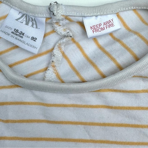 Zara T-Shirt Baby 18-24m - Picture 3 of 3